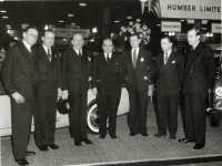 Scottish Motor Show 1955 Reginald Rootes , Brian Rootes, William  Rootes, Geoffrey Rootes, C War.jpg